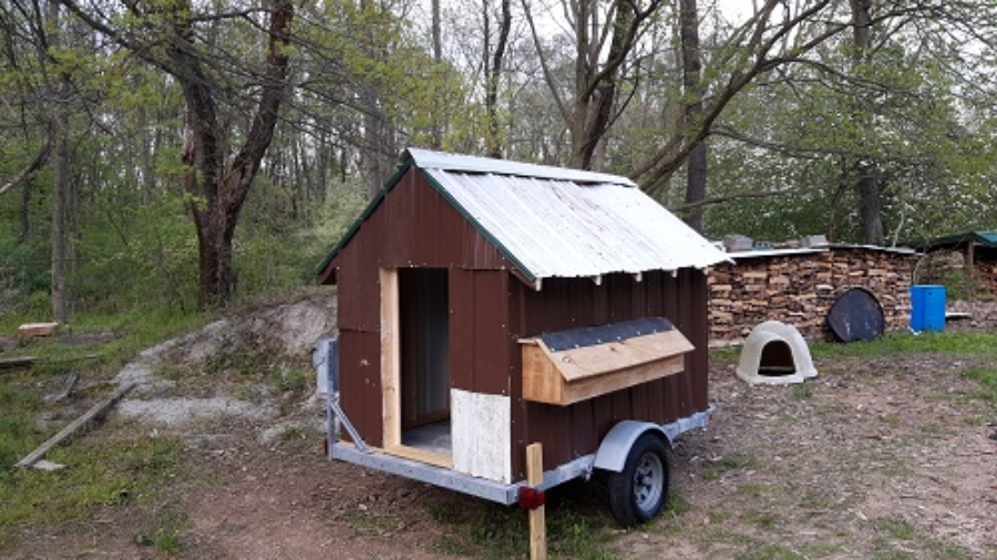 Almost Completed Chicken Coop